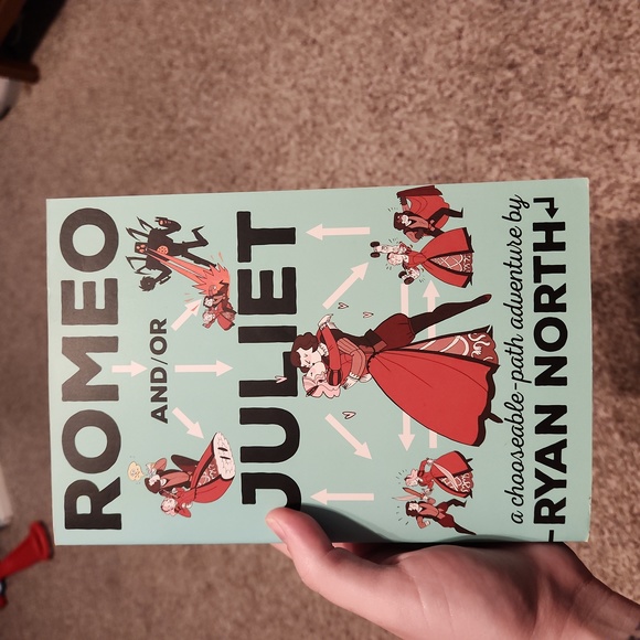 Romeo and/or Julie (choose your own adventure book) - Picture 1 of 3